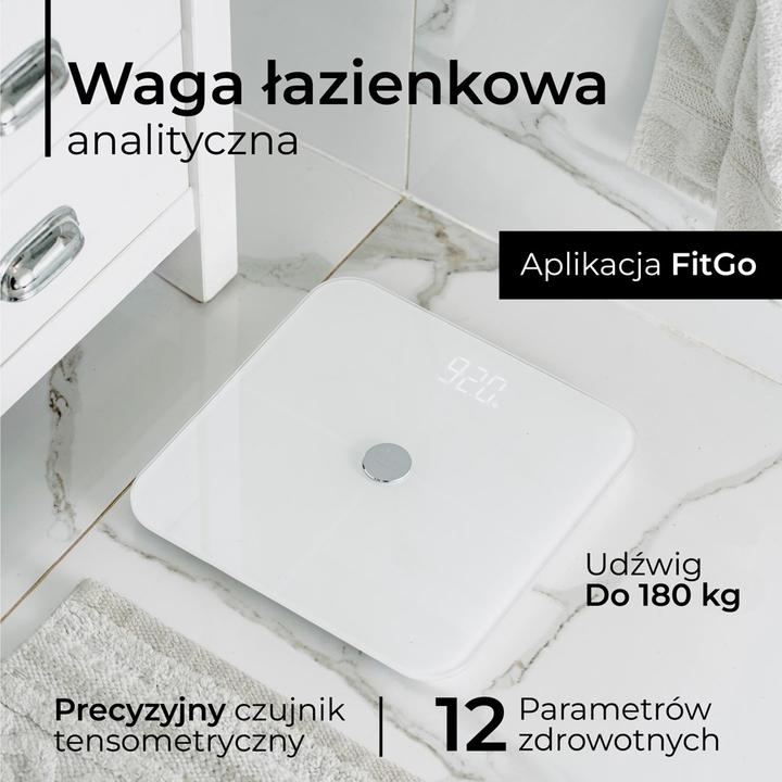 Produktbild Adler Smart Bathroom Scale | AD 8187 | Maximum weight (capacity) 180 kg | Accuracy 100 g | Body Mass Index (180 kg)