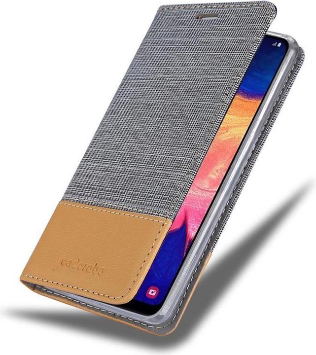Produktbild Cadorabo Book Jeans Optik Cover (Samsung Galaxy A10, Samsung Galaxy M10)