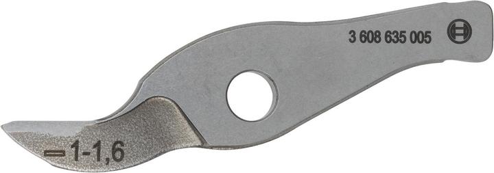 Bosch Professional Zubehör Mes recht tot 1,6 mm, voor
