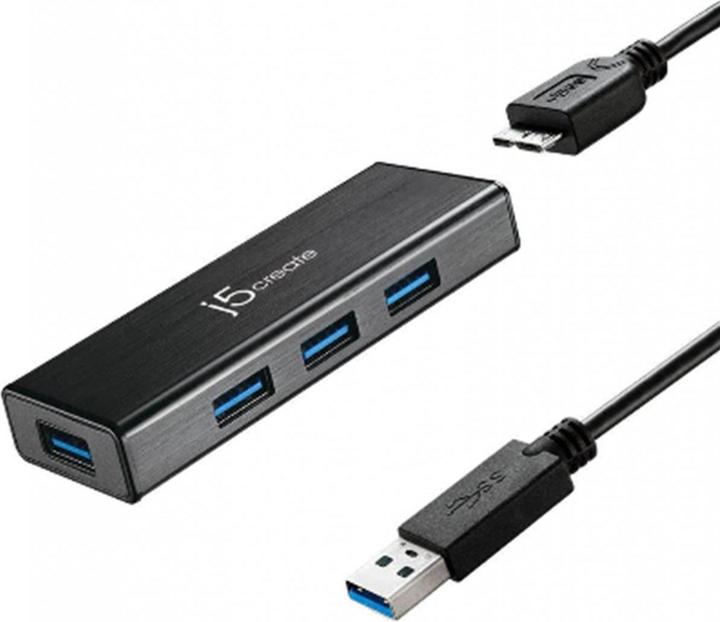 Produktbild j5Create USB 3.0 Type-A (Micro USB, 4 Ports)