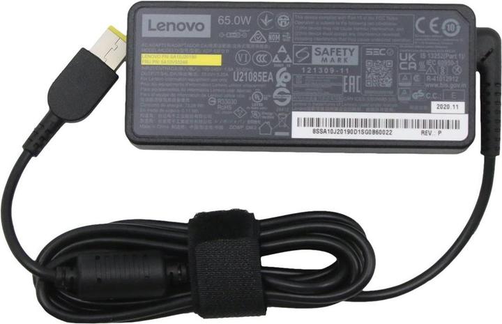 Actual product image Lenovo Rectangle 65W,100-240Vac,3P (65 W)
