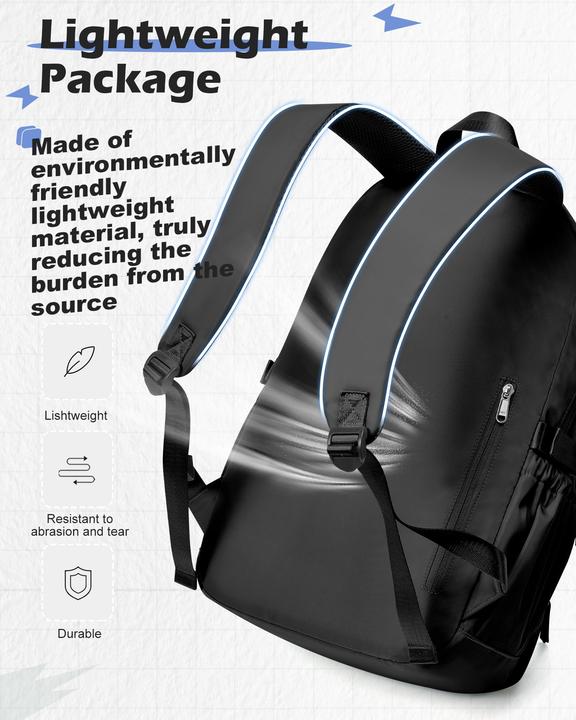 Produktbild Only-Bags.Store Leichter Schulrucksack Teenager, Rucksack Univcersity