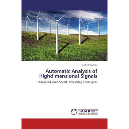 Automatic Analysis of Highdimensional Signals, Fachbücher