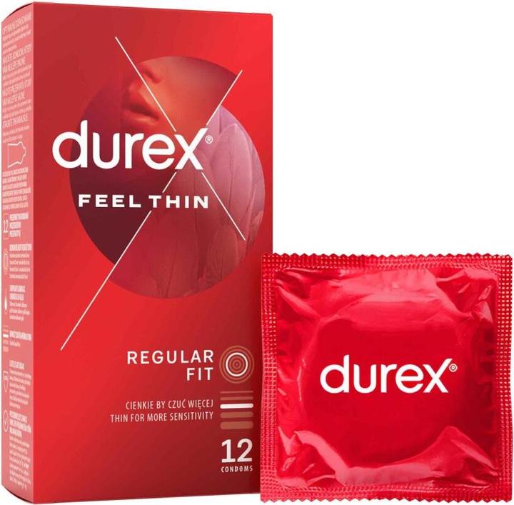 Productafbeelding Durex Voelbare dunne condooms - Variant: 12 stuks (12 Pcs.)