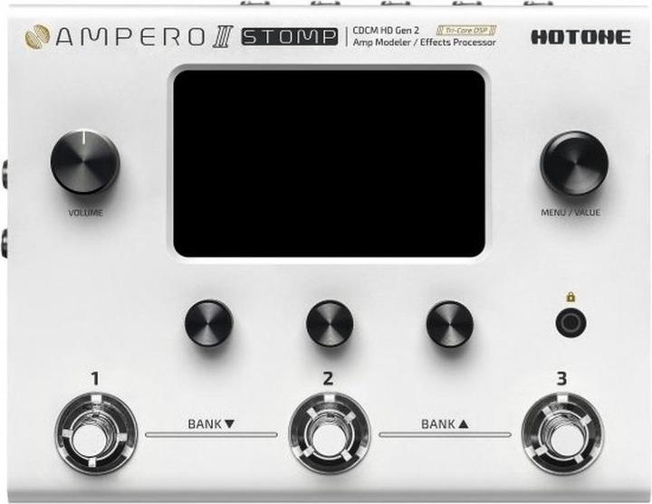 Actual product image Hotone Ampero II Stomp Amp Modeler / Effects Processor (Guitar)