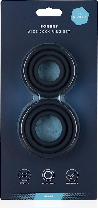 Produktbild Boners Wide Cockring Set (9 cm)