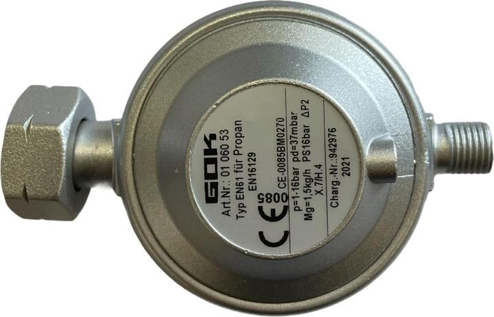 GOK pressure regulator