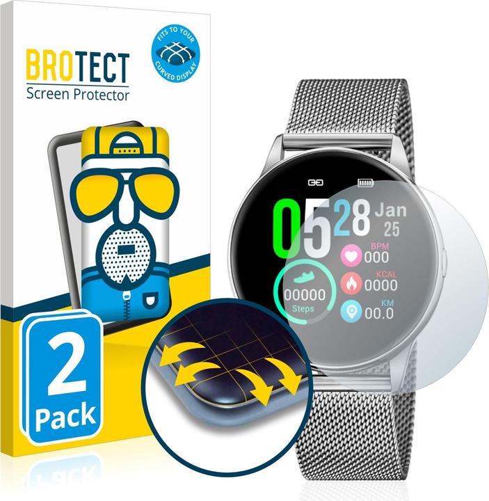 Produktbild BROTECT Full-Cover Displayschutz Matt (1)