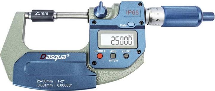 Produktbild Dasqua 4410-1110-A Neue verbesserte digitale Aussenmessschraube IP65 mit doppelten IP67-Chips mit di