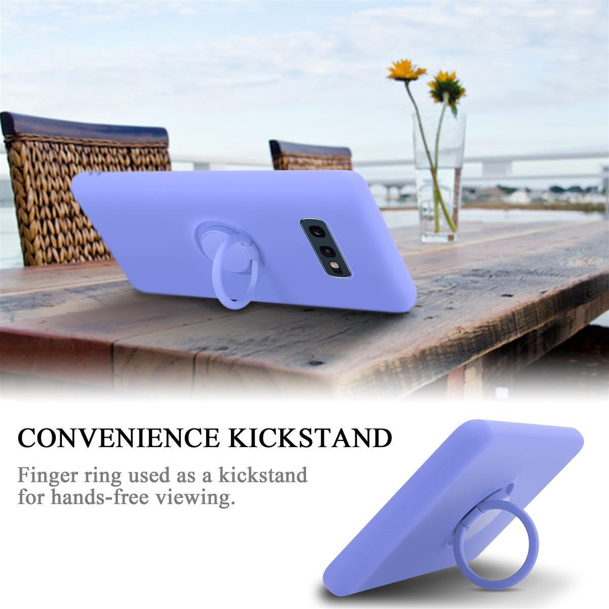 Thumbnail - Cadorabo TPU Liquid Ring Silicone Case Hülle (Samsung Galaxy S10e), Smartphone Hülle, Violett