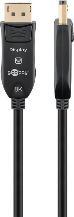 Actual product image Goobay Optical DisplayPort Hybrid Connecting Cable 1.4 (50 m)