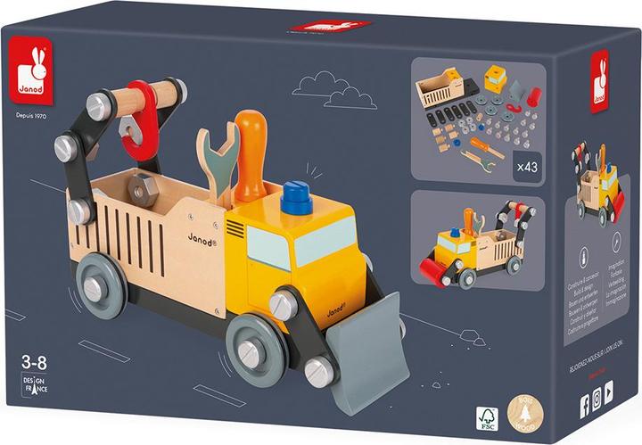 Produktbild Janod Brico'Kids Konstruktions Truck