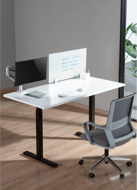 Produktbild Fromm & Starck Schreibtischtrennwand Trennwand Schreibtisch Schichtschutz Büro 75 x 40 cm (75 x 40 cm)