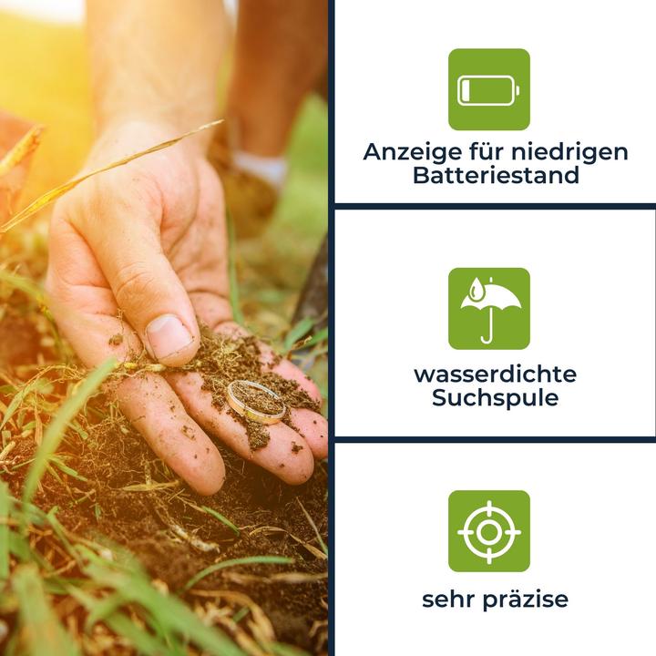 Image du produit Velleman Détecteur de Métaux - Advanced - Sensibilité 20 cm