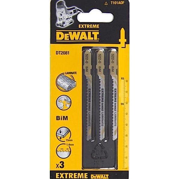 DeWalt, Sägeblatt, DT2081-QZ Stichsaegeblatt BIM Laminat <15mm 5Stk
