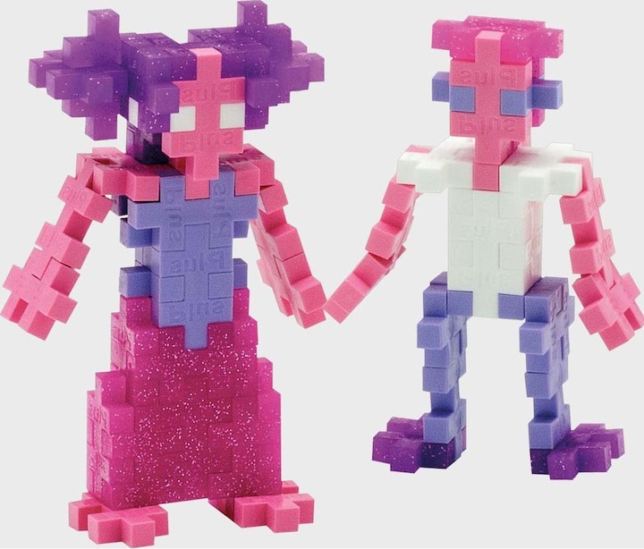 Actual product image Plus-Plus Creative building blocks glitter