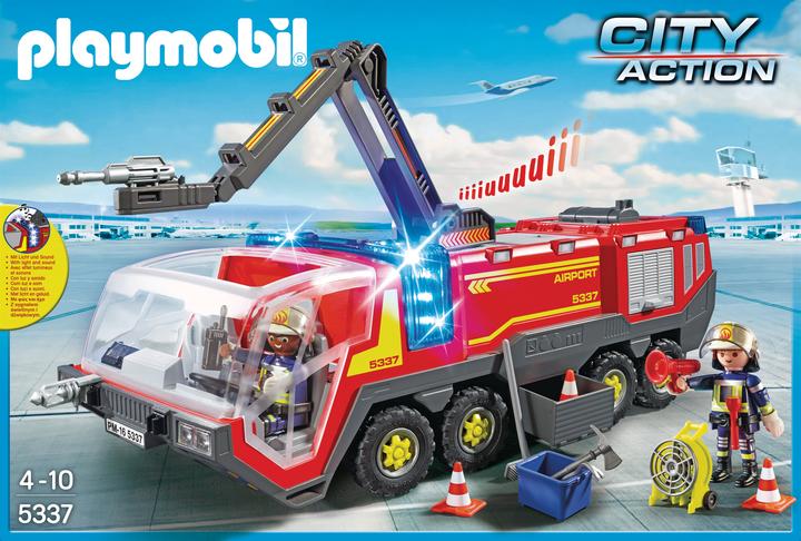 Produktbild Playmobil Flughafenlöschfahrzeug (5337)