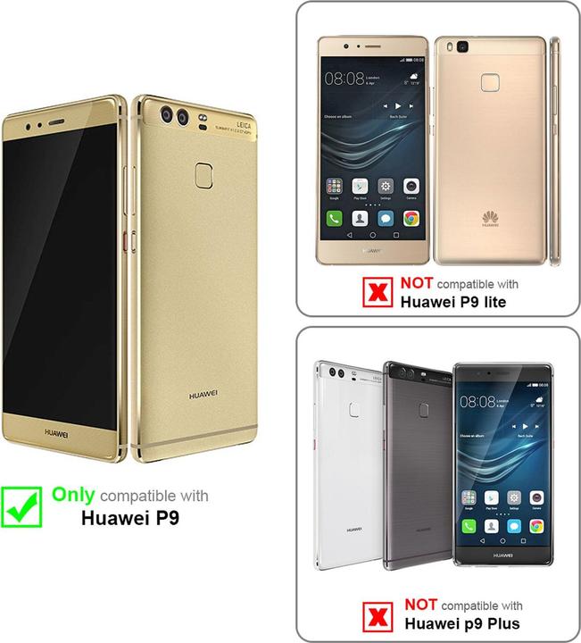 Produktbild Cadorabo Book Classy Style Cover (Huawei P9)