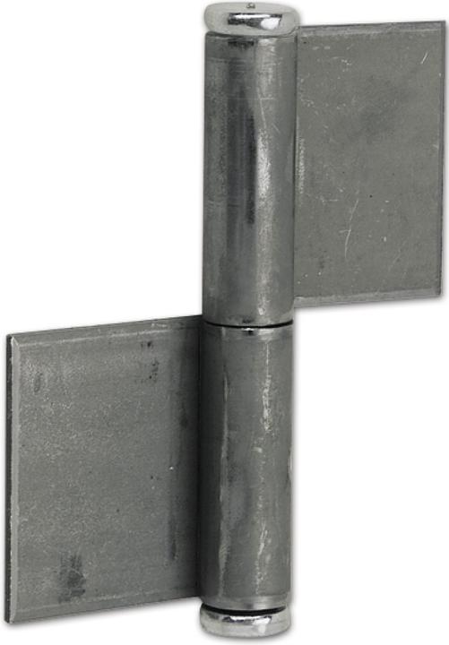 Produktbild Schwarte Konstruktionsband 2-teilig 150 x 50 x 4 mm, Stahl blank