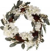 IKO Weihnachtskranz mit Blumendeko b=50cm