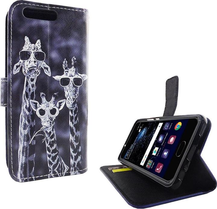 Produktbild König Design Schutz Handy Hülle für Huawei P10 Case Cover Tasche Wallet Etui Handyhülle Neu (Haier P10)