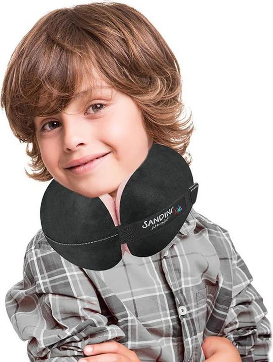 Actual product image Sandini TravelFix Kids, plush pink (Protective sheath)