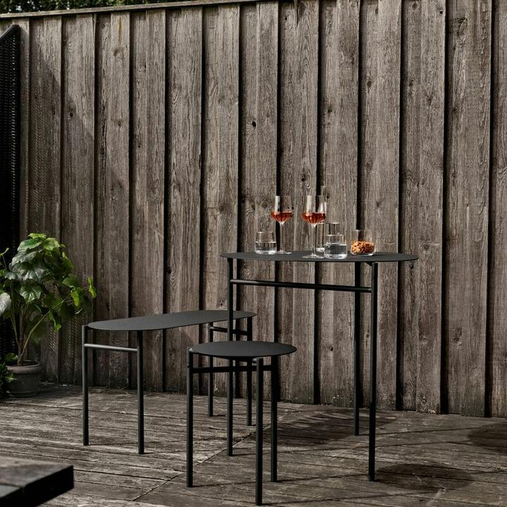 Actual product image Zone Denmark Disc stool 33 x 45 cm, black