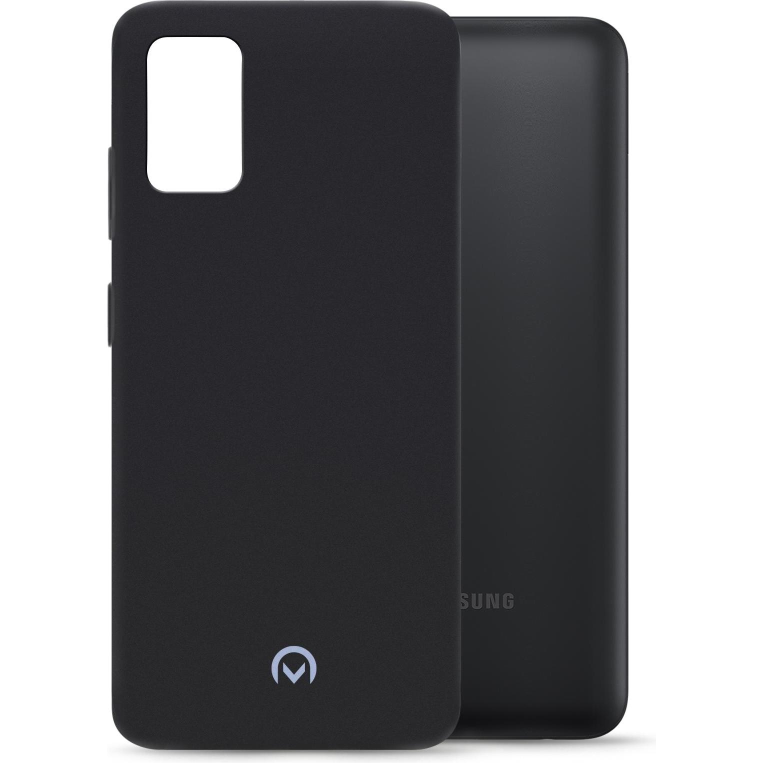 Mobilizera Mobilize Rubber Gelly Cover Til Samsung Galaxy A03s Mat Sort (Samsung Galaxy A03s), Smartphone Hülle, Schwarz