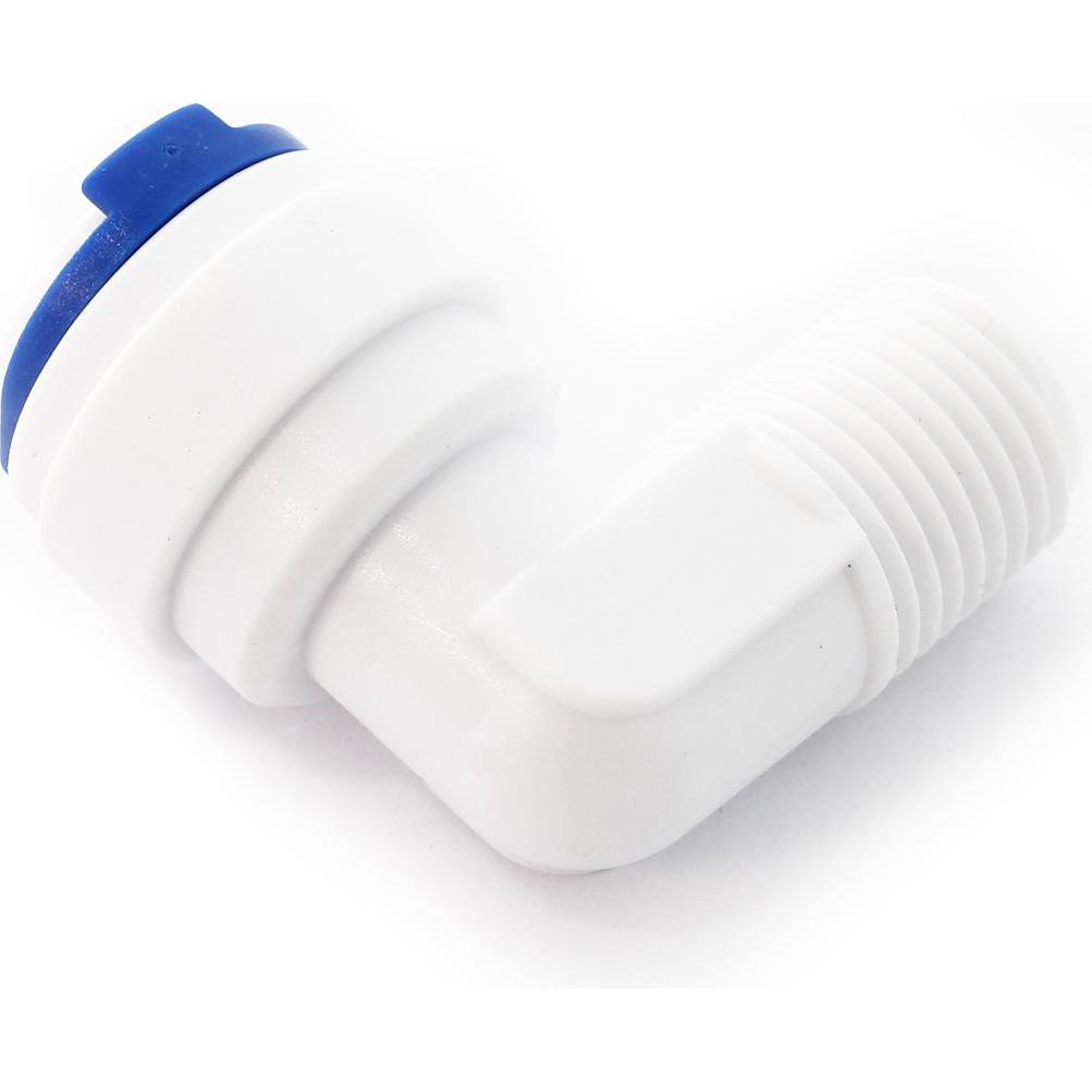 Naturewater, Schlauchanschluss + Schlauchverbinder, 90° Jaco-Fitting Schlauch 10mm (1/4") 12,91mm AG Osmose (16.41 mm)