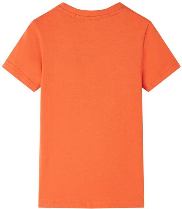 Actual product image vidaXL Children's T-shirt light orange 116,Material: 100 (116)