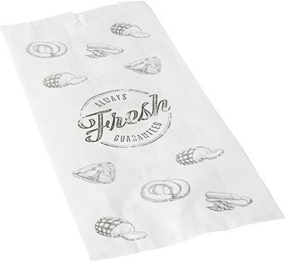 Produktbild Papstar Fleischerbeutel, Kraftpapier, gef„delt, klein (1000 x)