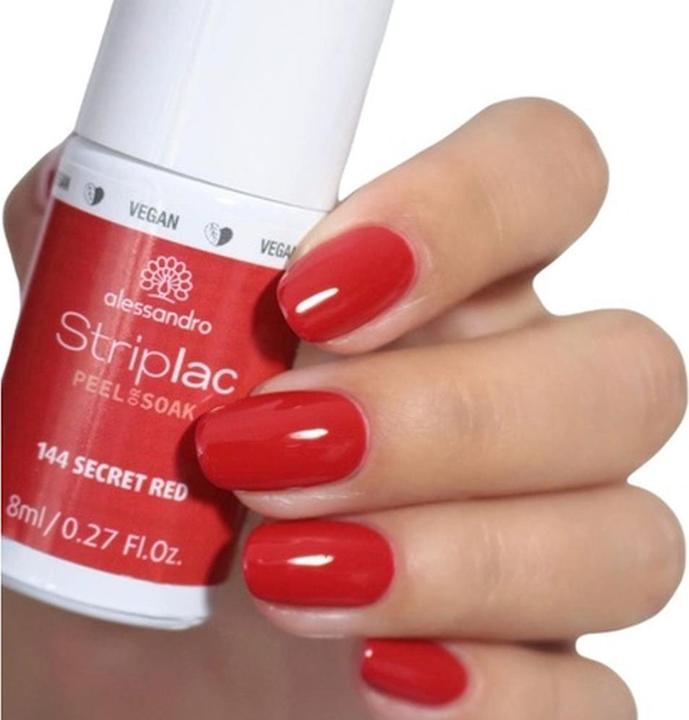 Immagine prodotto Alessandro Striplac Peel or Soak - Secret Red (Rosso segreto, Smalto pelabile)
