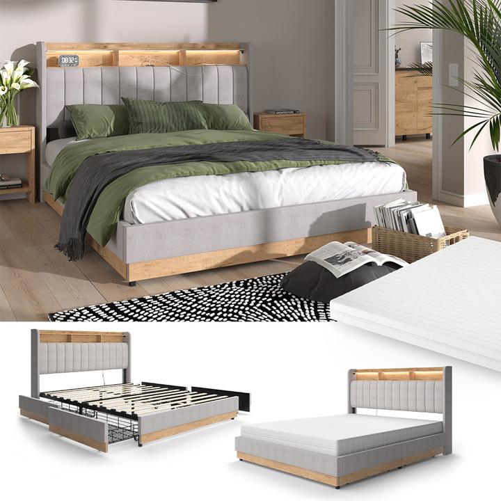 Actual product image VitaliSpa Nura with mattress (160 x 200 cm)