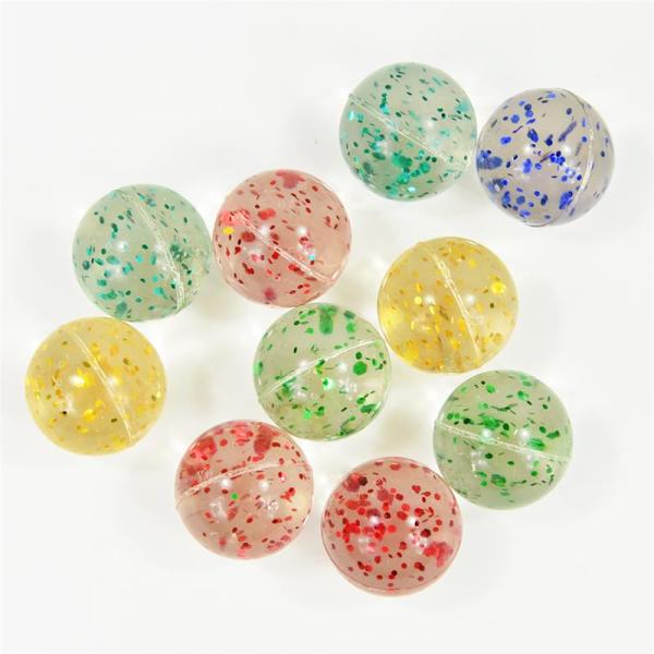 Actual product image Magni Flummis Bouncerz D25mm with glitter 10 net