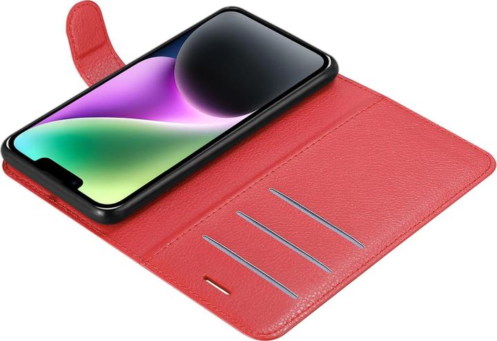 Actual product image Cadorabo Case for Apple iPhone 14 in Book Stand Style (Apple iPhone 14)