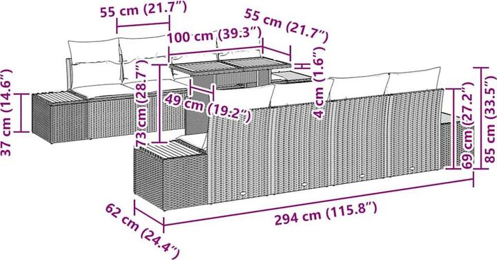 Immagine prodotto vidaXL Cassidy