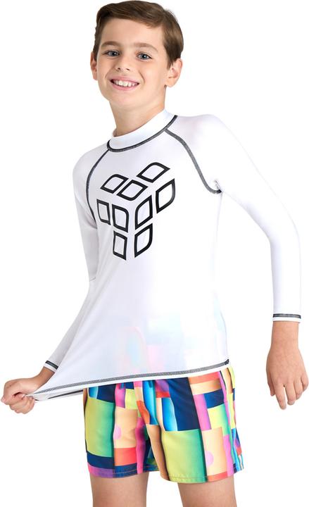 Produktbild Arena Unisex Jr Rash Vest L/S Graphic (116)