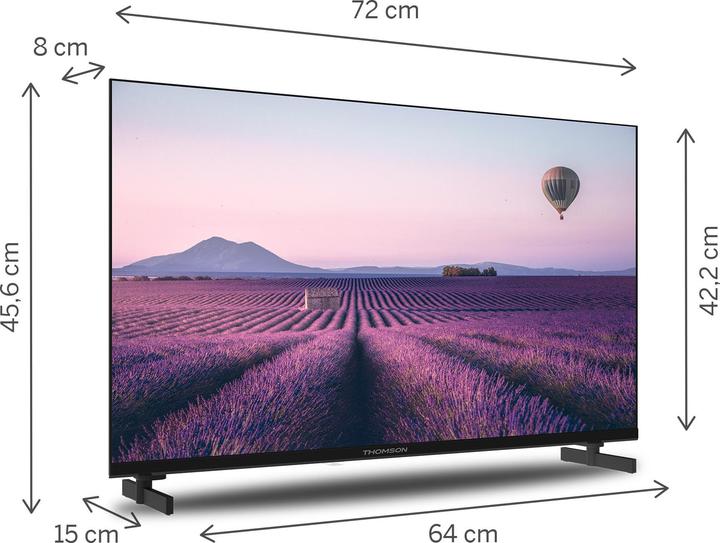Produktbild Thomson 32FA2S13, schwarz (32", LED)