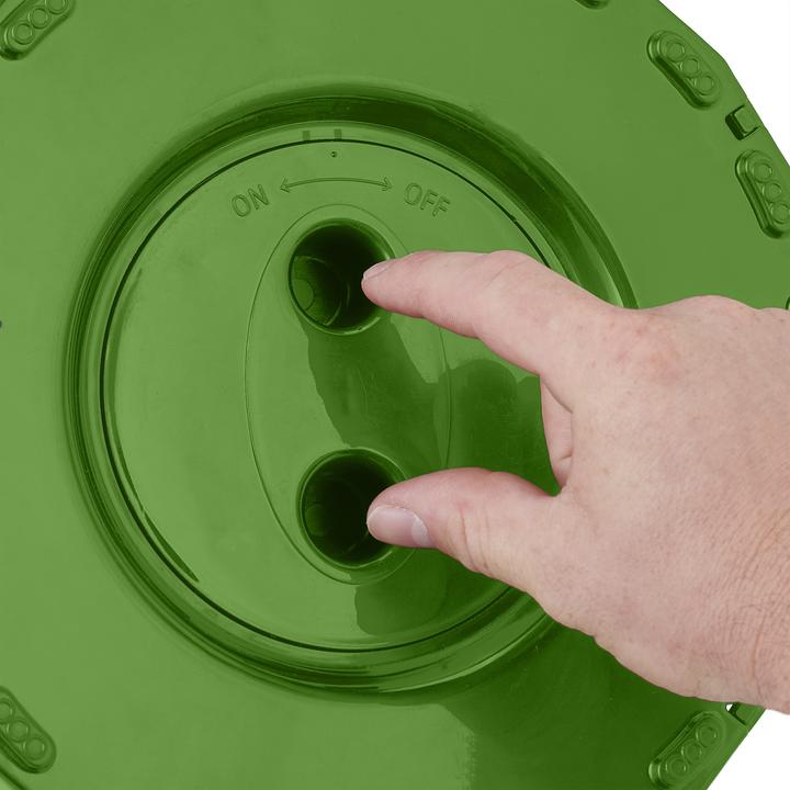 Actual product image Relaxdays telescopic stool