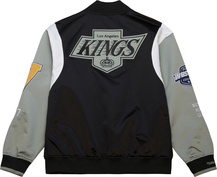 Produktbild Mitchell & Ness M&N Heavyweight Satin Jacket NHL Los Angeles Kings - M (M)