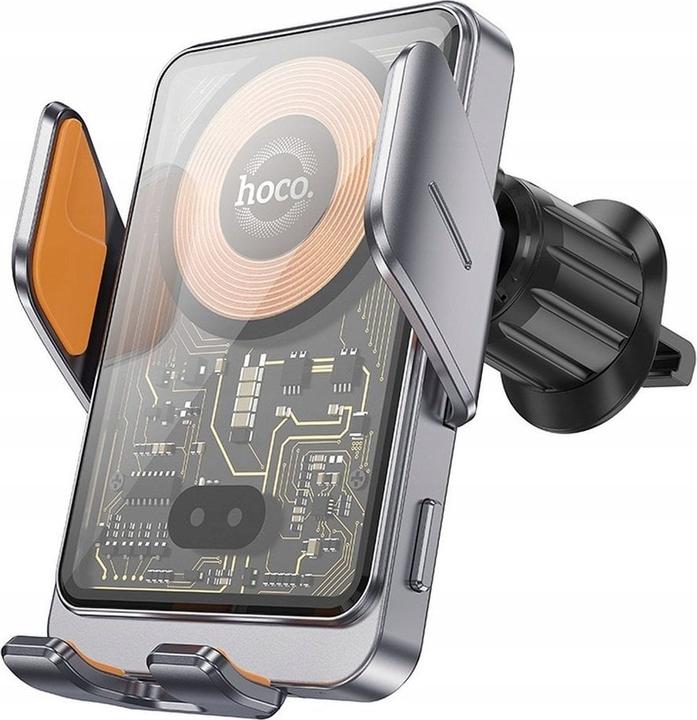 Hoco 2 in 1 QI Wireless Fast Charge car cradle charging station