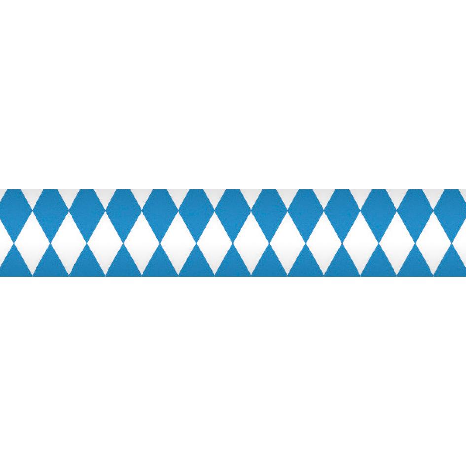 Braun, Tischdecke, Tischtuchrolle Bayernraute blau/weiss