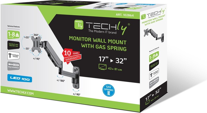 Immagine prodotto Techly Componente di montaggio (Vari)