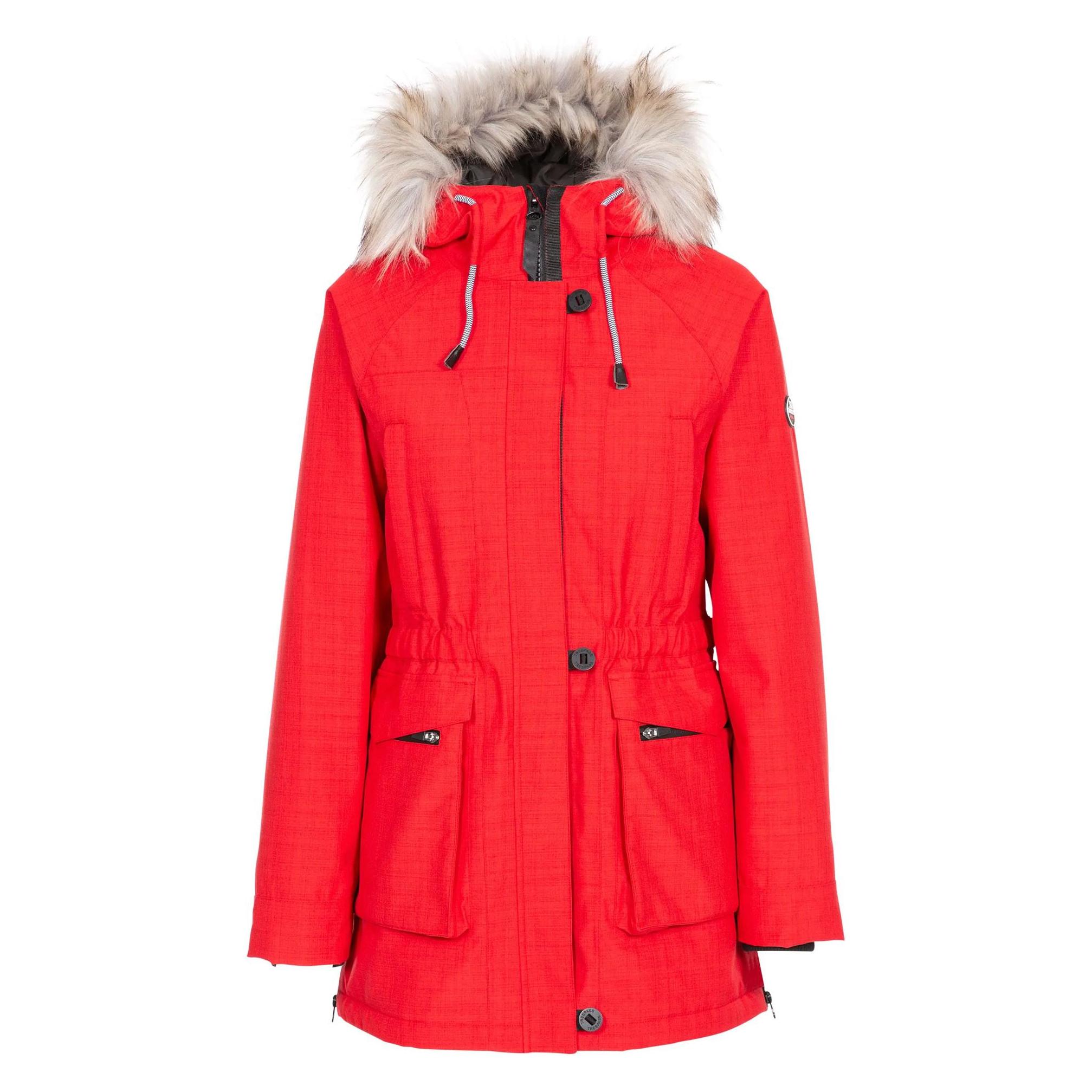 Trespass, Damen, Winterjacken, Caption Parka Wasserfest, Rot, (L)
