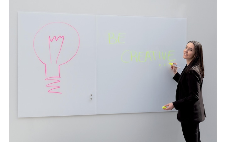 Actual product image Franken Glass Whiteboard (180 x 120 cm)