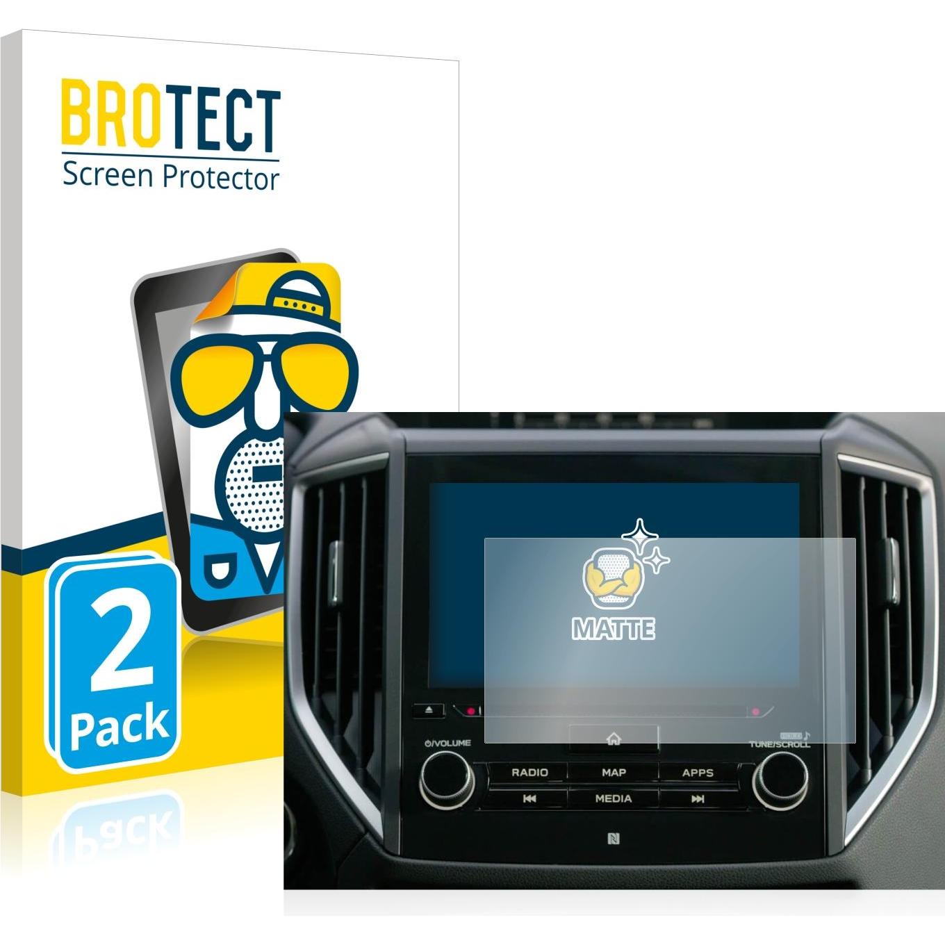 BROTECT, Fahrzeug Navigation Zubehör, Entspiegelungs-Schutzfolie Displayschutz Matt
