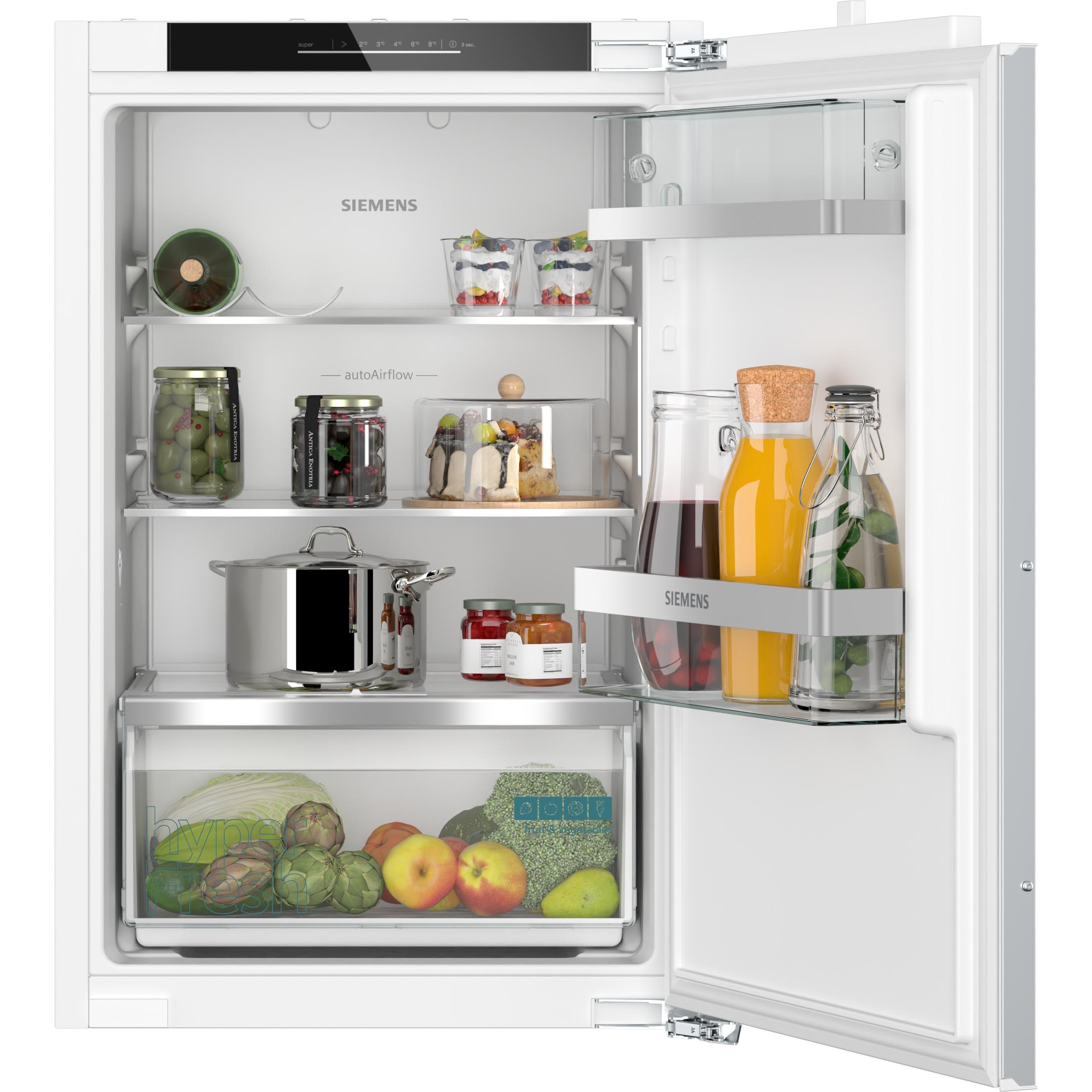 Siemens KI21RADD1, Einbaukühlschrank, Weiss
