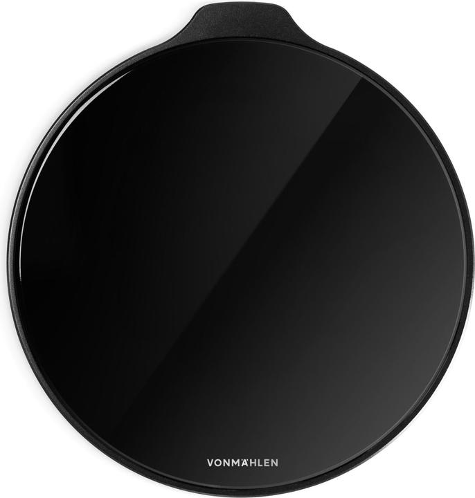Actual product image Vonmählen Aura - The Wireless Charging Pad (USB-C to USB-A cable included) - Acrylic Glass Black