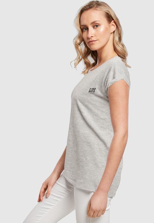 Produktbild Merchcode Ladies Life Extended Shoulder Tee - 139221 (S)