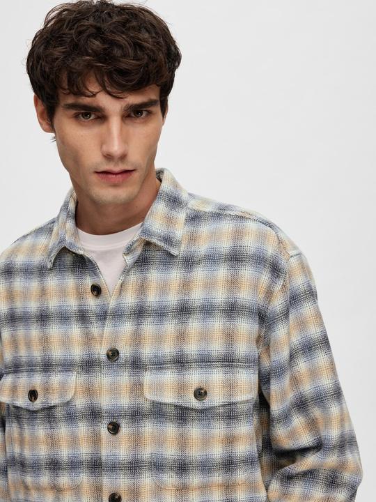 Produktbild Selected Homme Slhmason-Bax Check Overshirt Ls W (XL)